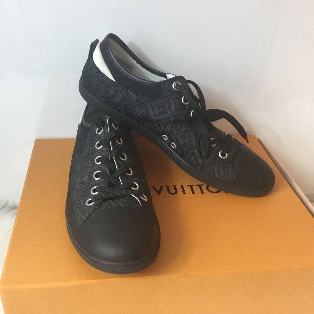 100%Authentic Louis Vuitton Black Sprinter Sneaker
